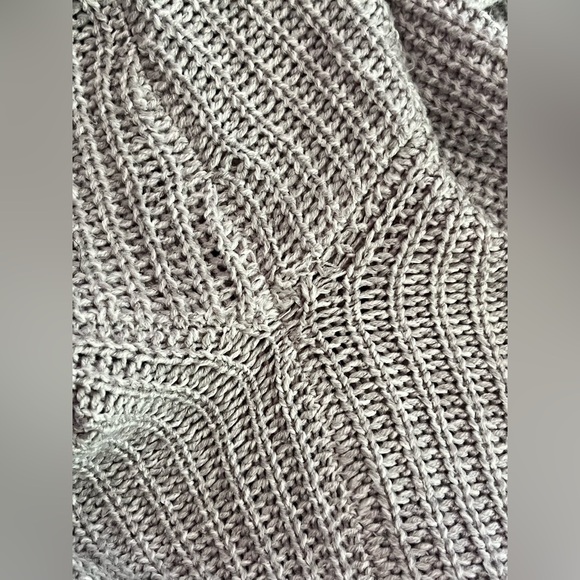 VGUC XL MyStyle Cowl-Neck Knitted Grey Sweater - Picture 6 of 6